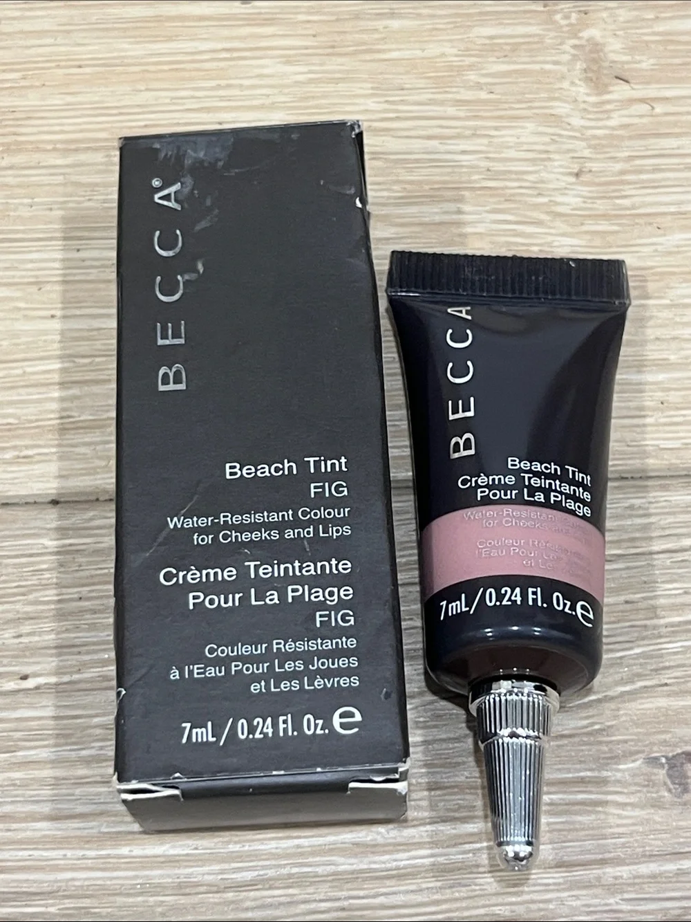 BECCA Beach Tint Cream Cheek Tint – FIG Dusty Rose Mauve